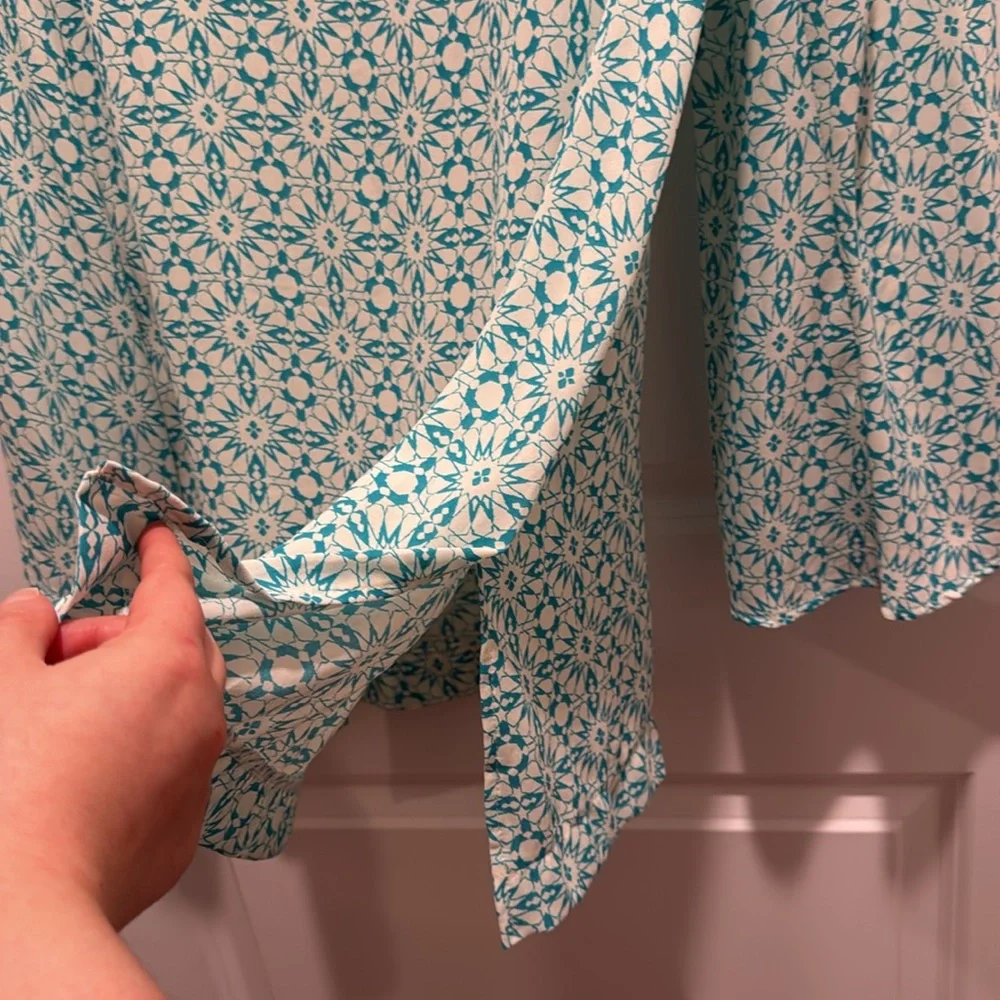 Blue beaded top - Picture 5 of 6